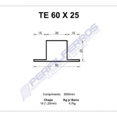 Te 60 x 25 #18