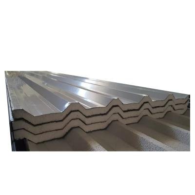 Telha Sanduíche Aço Galvalume Trap. Baixo A25  - Sob Medida